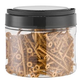 #8 Wood Screws Anti-Rust 2-Inch Outdoor Deck Screws 350PCS T25/Torx Star Drive