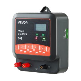 VEVOR 2J/3J/5J Multi-Powered Electric Fence Charger Energizer 6.2 Miles Range