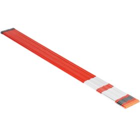50Pcs Reflective Driveway Markers 5/16" Dia 60 in Snow Stakes Reflectors Orange